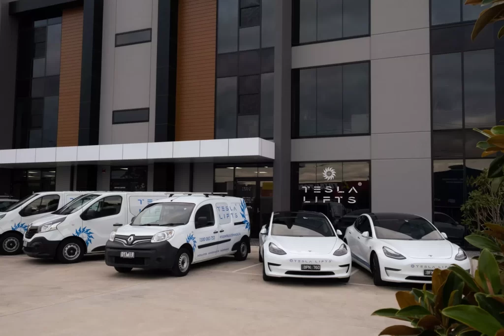 Tesla Lifts Office
