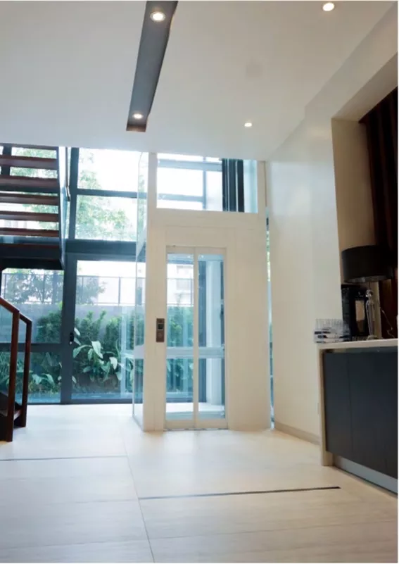 Home Lift Inside the Residential House