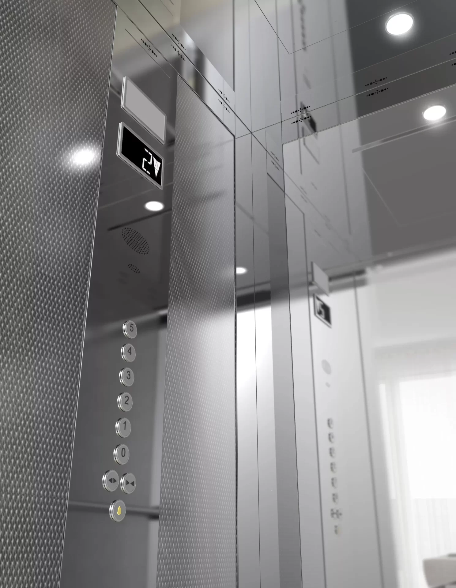 Inside View of a Home Lift